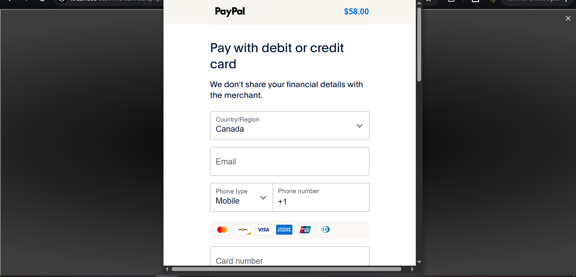 Projet E-commerce capture C